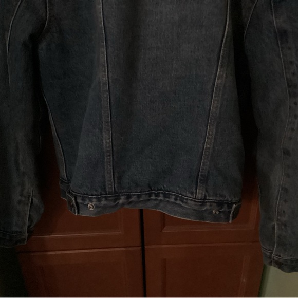 levi strauss original riveted jean jacket may 201873 sherpa lined m - Picture 10 of 11